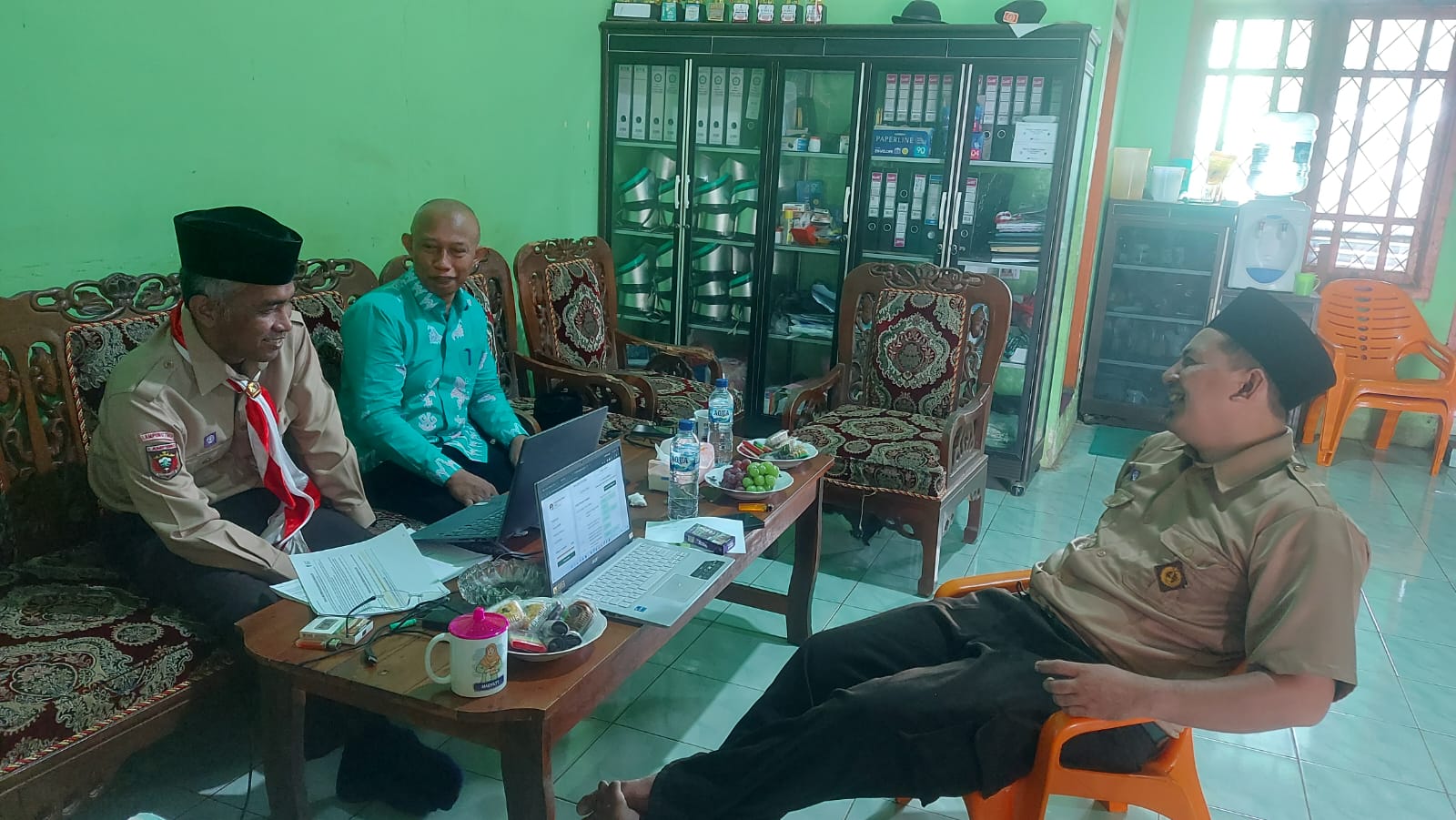 Menuju Madrasah Unggul: Semangat "GEBER" MTs Ma’arif 2 Nurul Huda Adirejo Menyambut Visitasi Akreditasi