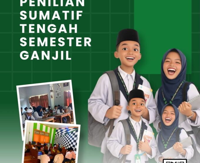 Keluarga Besar MTs Ma'arif 2 Nurul Huda Adirejo mengucapkan: Selamat Mengikuti Sumatif Tengah Semester (STS) Ganjil